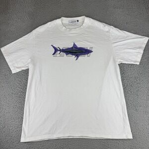 Lanvin Shark T Shirt Men's Size 2xL White